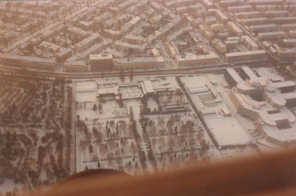 Die Gärtnerei aus der Luft